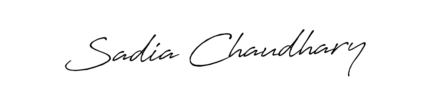 if you are searching for the best signature style for your name Sadia Chaudhary. so please give up your signature search. here we have designed multiple signature styles  using Antro_Vectra_Bolder. Sadia Chaudhary signature style 7 images and pictures png