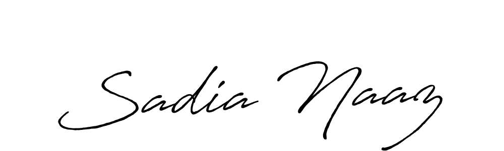 Antro_Vectra_Bolder is a professional signature style that is perfect for those who want to add a touch of class to their signature. It is also a great choice for those who want to make their signature more unique. Get Sadia Naaz name to fancy signature for free. Sadia Naaz signature style 7 images and pictures png
