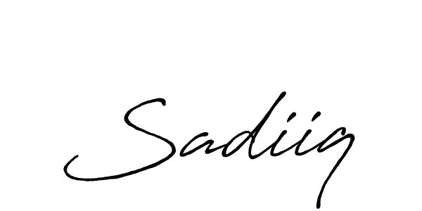 Make a beautiful signature design for name Sadiiq. Use this online signature maker to create a handwritten signature for free. Sadiiq signature style 7 images and pictures png