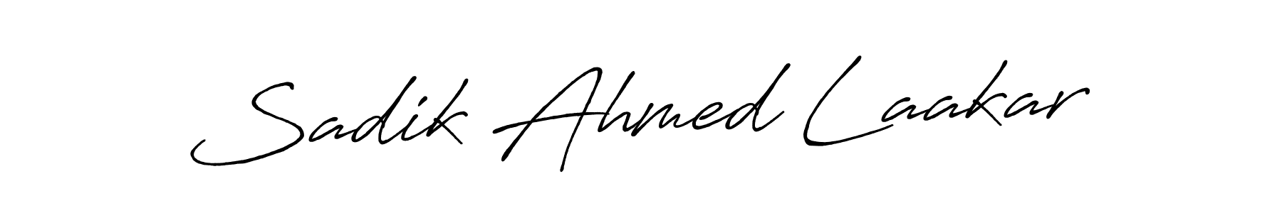 Similarly Antro_Vectra_Bolder is the best handwritten signature design. Signature creator online .You can use it as an online autograph creator for name Sadik Ahmed Laakar. Sadik Ahmed Laakar signature style 7 images and pictures png