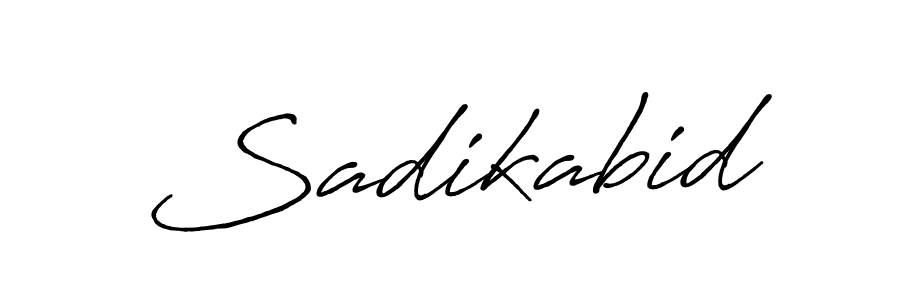 Make a beautiful signature design for name Sadikabid. Use this online signature maker to create a handwritten signature for free. Sadikabid signature style 7 images and pictures png