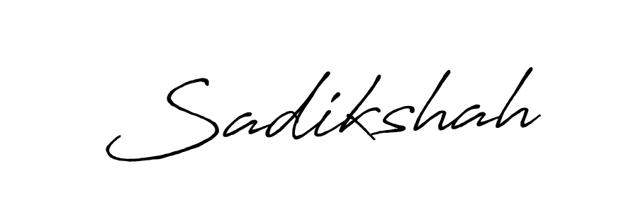 Similarly Antro_Vectra_Bolder is the best handwritten signature design. Signature creator online .You can use it as an online autograph creator for name Sadikshah. Sadikshah signature style 7 images and pictures png