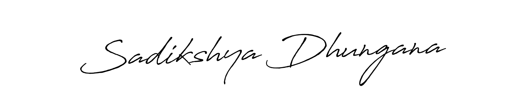 Make a beautiful signature design for name Sadikshya Dhungana. Use this online signature maker to create a handwritten signature for free. Sadikshya Dhungana signature style 7 images and pictures png