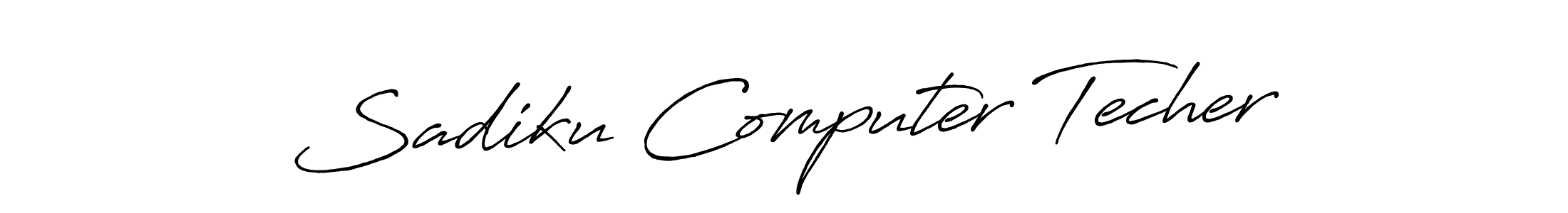 You can use this online signature creator to create a handwritten signature for the name Sadiku Computer Techer. This is the best online autograph maker. Sadiku Computer Techer signature style 7 images and pictures png