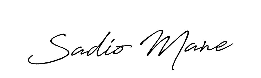 You should practise on your own different ways (Antro_Vectra_Bolder) to write your name (Sadio Mane) in signature. don't let someone else do it for you. Sadio Mane signature style 7 images and pictures png