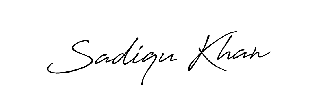 Use a signature maker to create a handwritten signature online. With this signature software, you can design (Antro_Vectra_Bolder) your own signature for name Sadiqu Khan. Sadiqu Khan signature style 7 images and pictures png