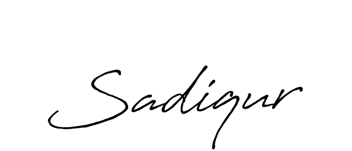 Sadiqur stylish signature style. Best Handwritten Sign (Antro_Vectra_Bolder) for my name. Handwritten Signature Collection Ideas for my name Sadiqur. Sadiqur signature style 7 images and pictures png