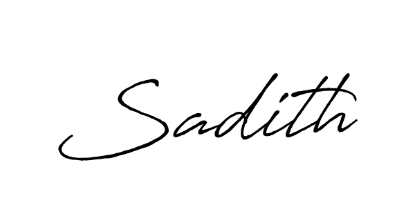 Make a beautiful signature design for name Sadith. Use this online signature maker to create a handwritten signature for free. Sadith signature style 7 images and pictures png
