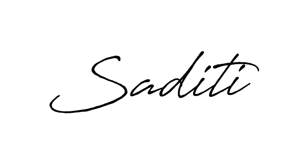 Also You can easily find your signature by using the search form. We will create Saditi name handwritten signature images for you free of cost using Antro_Vectra_Bolder sign style. Saditi signature style 7 images and pictures png