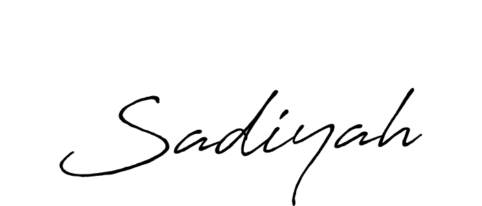 Here are the top 10 professional signature styles for the name Sadiyah. These are the best autograph styles you can use for your name. Sadiyah signature style 7 images and pictures png