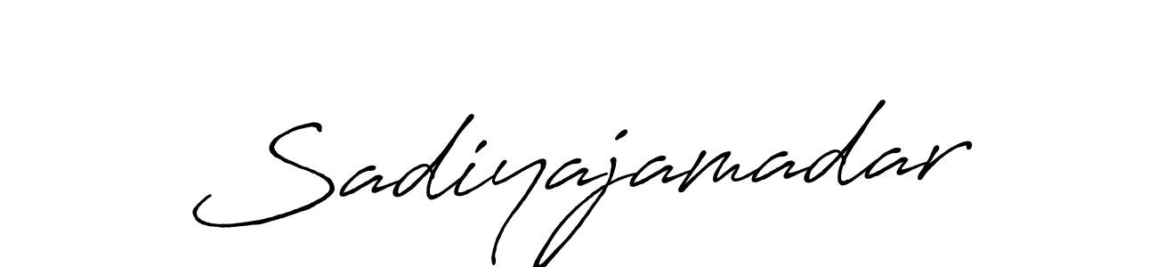 This is the best signature style for the Sadiyajamadar name. Also you like these signature font (Antro_Vectra_Bolder). Mix name signature. Sadiyajamadar signature style 7 images and pictures png