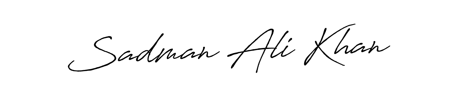Make a short Sadman Ali Khan signature style. Manage your documents anywhere anytime using Antro_Vectra_Bolder. Create and add eSignatures, submit forms, share and send files easily. Sadman Ali Khan signature style 7 images and pictures png