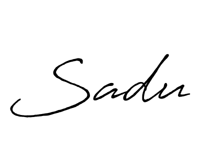 Antro_Vectra_Bolder is a professional signature style that is perfect for those who want to add a touch of class to their signature. It is also a great choice for those who want to make their signature more unique. Get Sadu name to fancy signature for free. Sadu signature style 7 images and pictures png