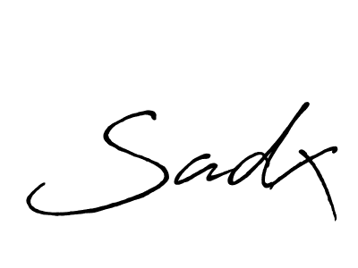 Once you've used our free online signature maker to create your best signature Antro_Vectra_Bolder style, it's time to enjoy all of the benefits that Sadx name signing documents. Sadx signature style 7 images and pictures png