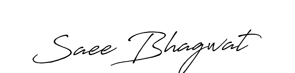 if you are searching for the best signature style for your name Saee Bhagwat. so please give up your signature search. here we have designed multiple signature styles  using Antro_Vectra_Bolder. Saee Bhagwat signature style 7 images and pictures png