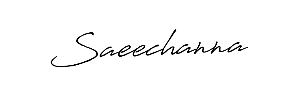 Make a beautiful signature design for name Saeechanna. Use this online signature maker to create a handwritten signature for free. Saeechanna signature style 7 images and pictures png