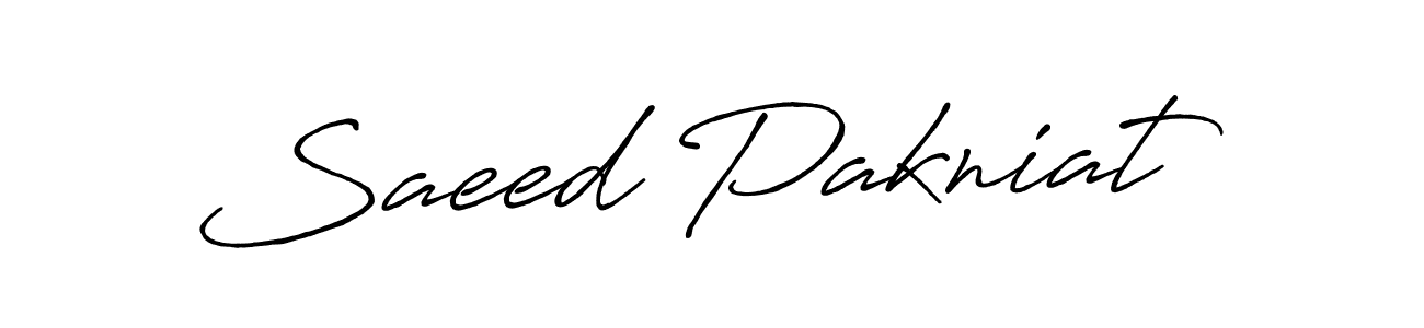 Similarly Antro_Vectra_Bolder is the best handwritten signature design. Signature creator online .You can use it as an online autograph creator for name Saeed Pakniat. Saeed Pakniat signature style 7 images and pictures png