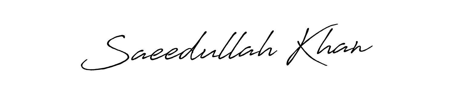 Similarly Antro_Vectra_Bolder is the best handwritten signature design. Signature creator online .You can use it as an online autograph creator for name Saeedullah Khan. Saeedullah Khan signature style 7 images and pictures png