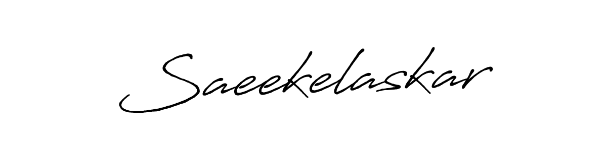 The best way (Antro_Vectra_Bolder) to make a short signature is to pick only two or three words in your name. The name Saeekelaskar include a total of six letters. For converting this name. Saeekelaskar signature style 7 images and pictures png