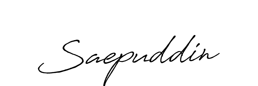 How to make Saepuddin signature? Antro_Vectra_Bolder is a professional autograph style. Create handwritten signature for Saepuddin name. Saepuddin signature style 7 images and pictures png