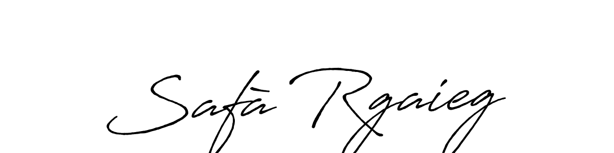 This is the best signature style for the Safà Rgaieg name. Also you like these signature font (Antro_Vectra_Bolder). Mix name signature. Safà Rgaieg signature style 7 images and pictures png