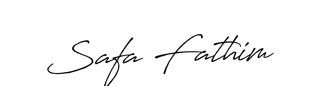 if you are searching for the best signature style for your name Safa Fathim. so please give up your signature search. here we have designed multiple signature styles  using Antro_Vectra_Bolder. Safa Fathim signature style 7 images and pictures png