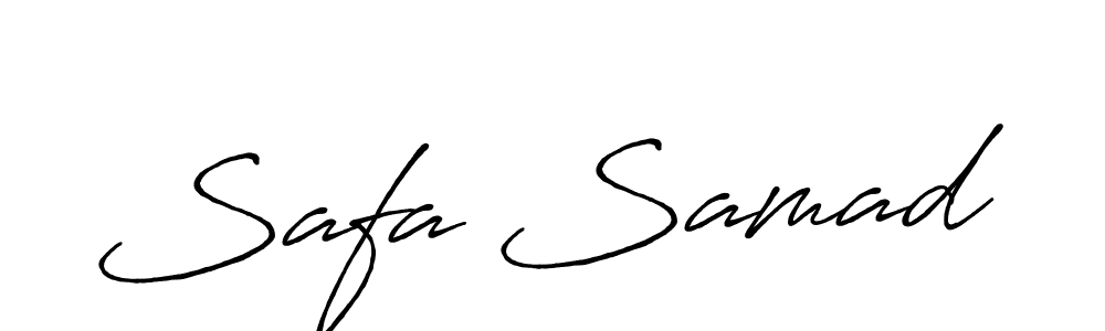 Similarly Antro_Vectra_Bolder is the best handwritten signature design. Signature creator online .You can use it as an online autograph creator for name Safa Samad. Safa Samad signature style 7 images and pictures png