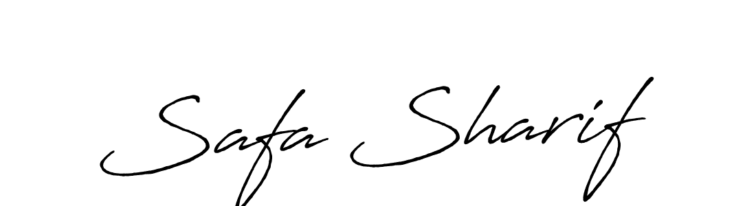 Similarly Antro_Vectra_Bolder is the best handwritten signature design. Signature creator online .You can use it as an online autograph creator for name Safa Sharif. Safa Sharif signature style 7 images and pictures png