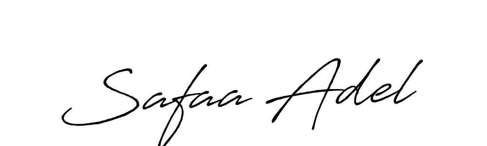 Use a signature maker to create a handwritten signature online. With this signature software, you can design (Antro_Vectra_Bolder) your own signature for name Safaa Adel. Safaa Adel signature style 7 images and pictures png