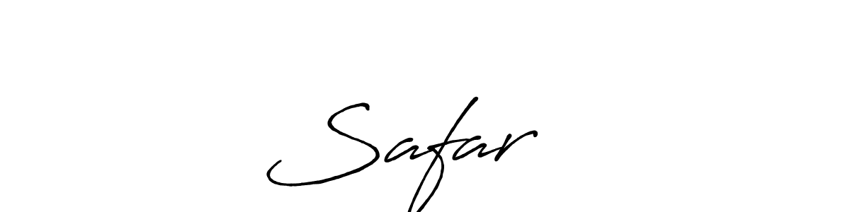 Design your own signature with our free online signature maker. With this signature software, you can create a handwritten (Antro_Vectra_Bolder) signature for name Safar ❣️. Safar ❣️ signature style 7 images and pictures png