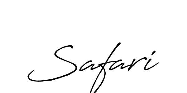 You should practise on your own different ways (Antro_Vectra_Bolder) to write your name (Safari) in signature. don't let someone else do it for you. Safari signature style 7 images and pictures png