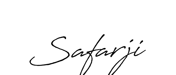 Safarji stylish signature style. Best Handwritten Sign (Antro_Vectra_Bolder) for my name. Handwritten Signature Collection Ideas for my name Safarji. Safarji signature style 7 images and pictures png