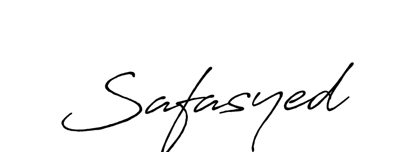 Make a beautiful signature design for name Safasyed. With this signature (Antro_Vectra_Bolder) style, you can create a handwritten signature for free. Safasyed signature style 7 images and pictures png