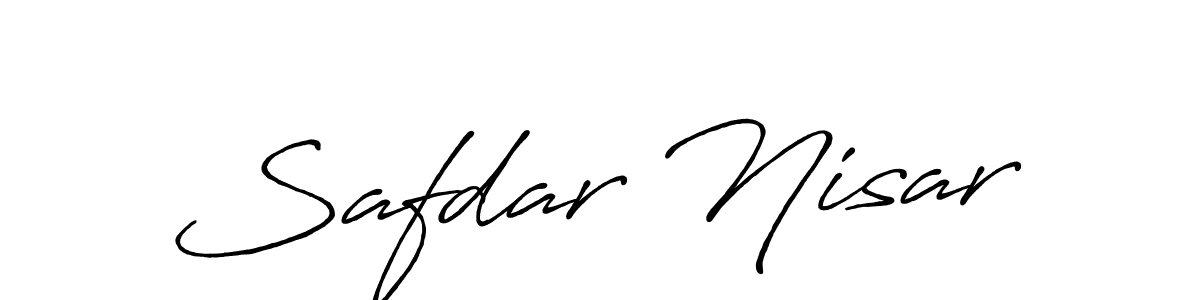 How to Draw Safdar Nisar signature style? Antro_Vectra_Bolder is a latest design signature styles for name Safdar Nisar. Safdar Nisar signature style 7 images and pictures png