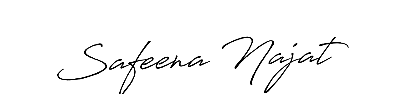 Make a short Safeena Najat signature style. Manage your documents anywhere anytime using Antro_Vectra_Bolder. Create and add eSignatures, submit forms, share and send files easily. Safeena Najat signature style 7 images and pictures png