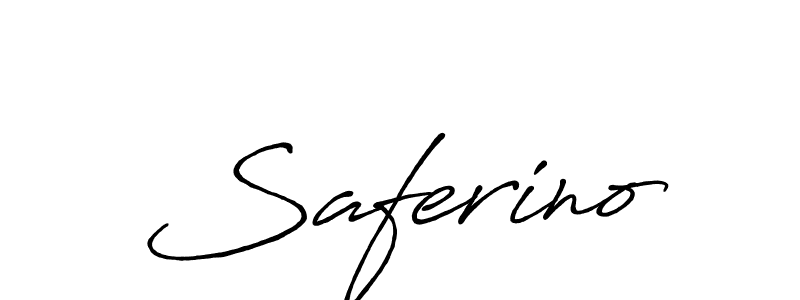 Here are the top 10 professional signature styles for the name Saferino. These are the best autograph styles you can use for your name. Saferino signature style 7 images and pictures png