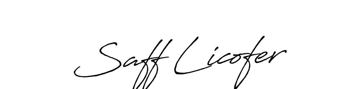 How to Draw Saff Licofer signature style? Antro_Vectra_Bolder is a latest design signature styles for name Saff Licofer. Saff Licofer signature style 7 images and pictures png