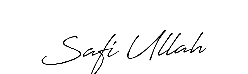 if you are searching for the best signature style for your name Safi Ullah. so please give up your signature search. here we have designed multiple signature styles  using Antro_Vectra_Bolder. Safi Ullah signature style 7 images and pictures png
