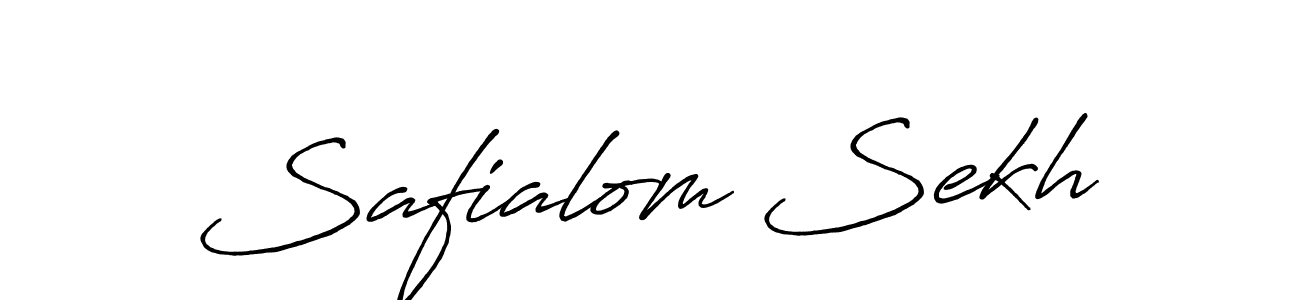 This is the best signature style for the Safialom Sekh name. Also you like these signature font (Antro_Vectra_Bolder). Mix name signature. Safialom Sekh signature style 7 images and pictures png