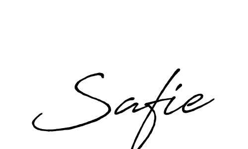 Also You can easily find your signature by using the search form. We will create Safie name handwritten signature images for you free of cost using Antro_Vectra_Bolder sign style. Safie signature style 7 images and pictures png