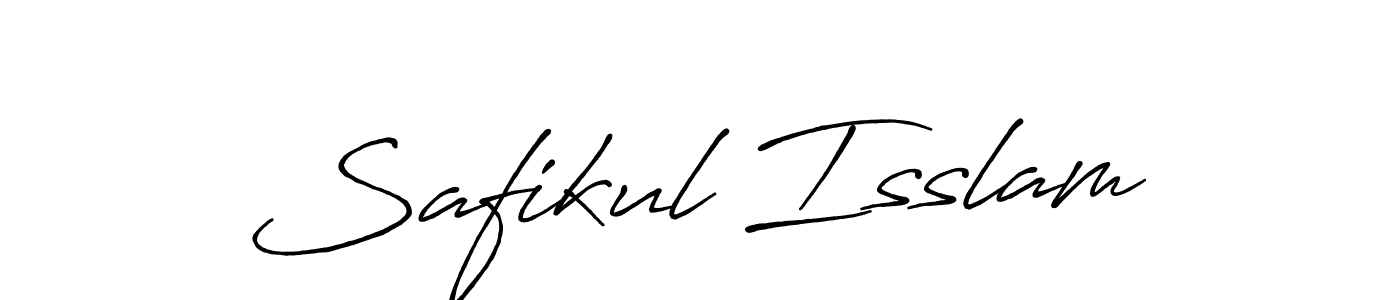 Safikul Isslam stylish signature style. Best Handwritten Sign (Antro_Vectra_Bolder) for my name. Handwritten Signature Collection Ideas for my name Safikul Isslam. Safikul Isslam signature style 7 images and pictures png