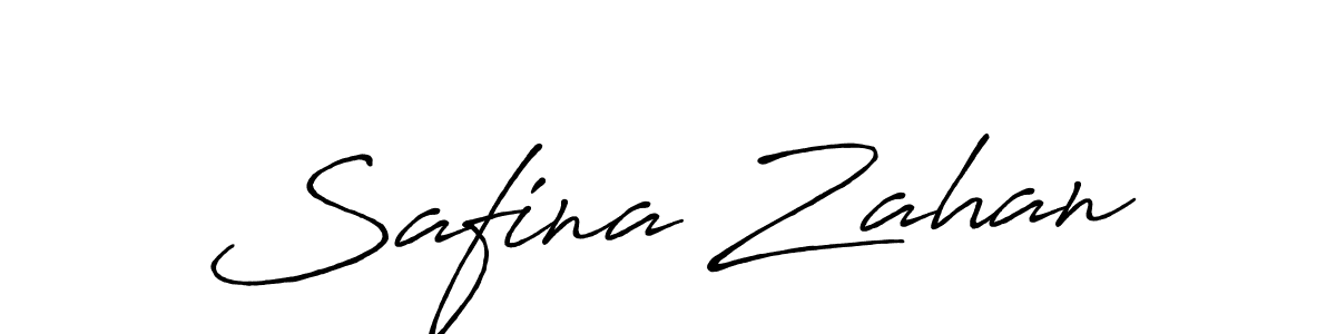 Also we have Safina Zahan name is the best signature style. Create professional handwritten signature collection using Antro_Vectra_Bolder autograph style. Safina Zahan signature style 7 images and pictures png