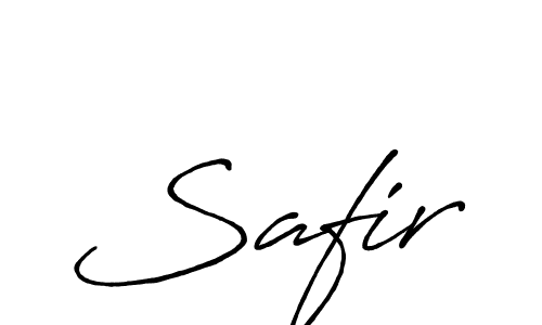 if you are searching for the best signature style for your name Safir. so please give up your signature search. here we have designed multiple signature styles  using Antro_Vectra_Bolder. Safir signature style 7 images and pictures png