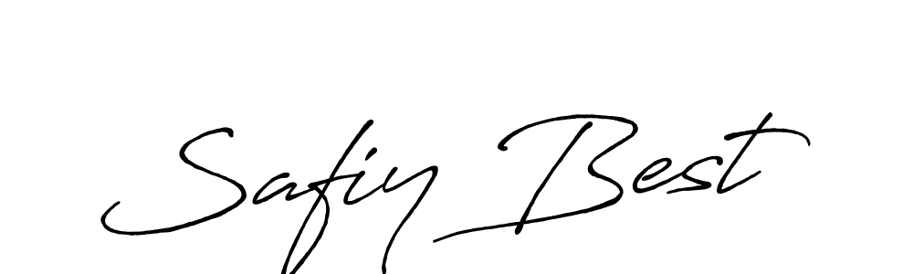 How to make Safiy Best signature? Antro_Vectra_Bolder is a professional autograph style. Create handwritten signature for Safiy Best name. Safiy Best signature style 7 images and pictures png