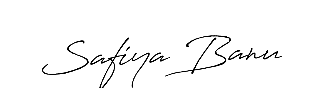 Design your own signature with our free online signature maker. With this signature software, you can create a handwritten (Antro_Vectra_Bolder) signature for name Safiya Banu. Safiya Banu signature style 7 images and pictures png