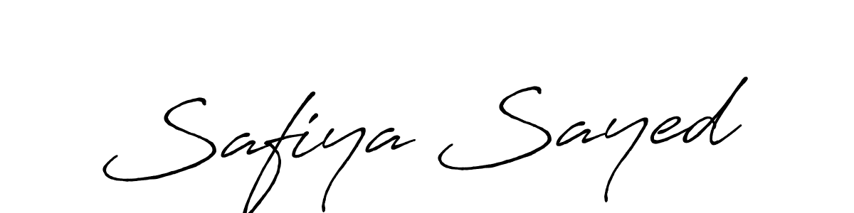 Similarly Antro_Vectra_Bolder is the best handwritten signature design. Signature creator online .You can use it as an online autograph creator for name Safiya Sayed. Safiya Sayed signature style 7 images and pictures png