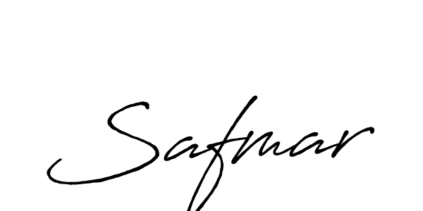 How to make Safmar signature? Antro_Vectra_Bolder is a professional autograph style. Create handwritten signature for Safmar name. Safmar signature style 7 images and pictures png