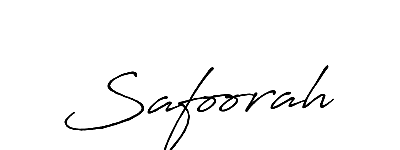 How to make Safoorah signature? Antro_Vectra_Bolder is a professional autograph style. Create handwritten signature for Safoorah name. Safoorah signature style 7 images and pictures png