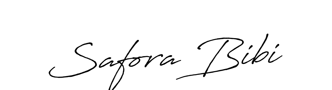 Make a beautiful signature design for name Safora Bibi. Use this online signature maker to create a handwritten signature for free. Safora Bibi signature style 7 images and pictures png