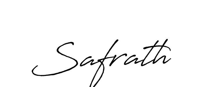 How to make Safrath signature? Antro_Vectra_Bolder is a professional autograph style. Create handwritten signature for Safrath name. Safrath signature style 7 images and pictures png